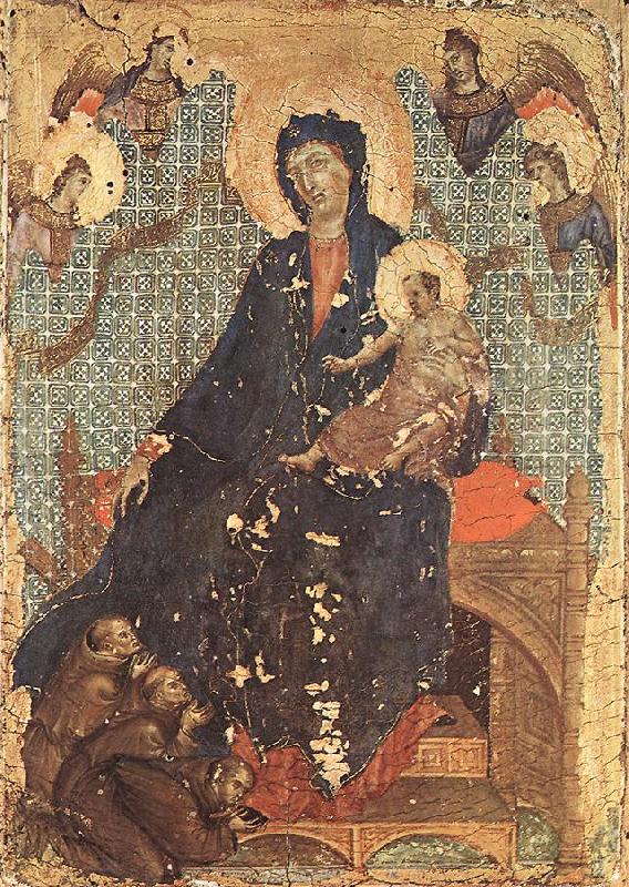 Duccio di Buoninsegna Madonna of the Franciscans dg China oil painting art